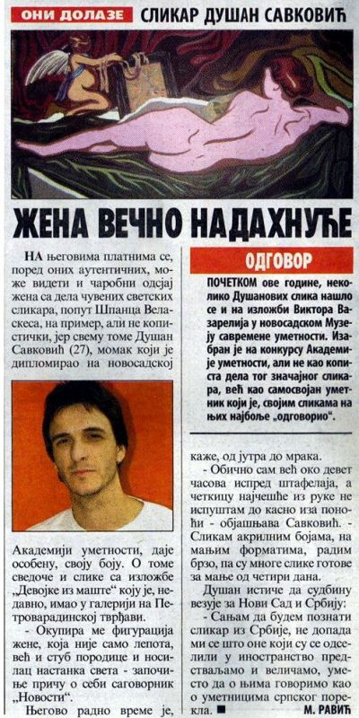 Večernje Novosti 2011 god.