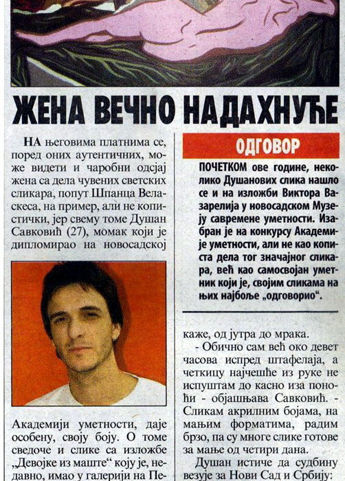 Večernje Novosti 2011 god.