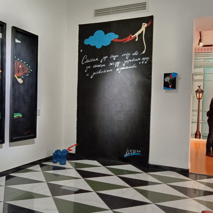 Izložba slika Dušana Savkovića PO STOTI PUT 